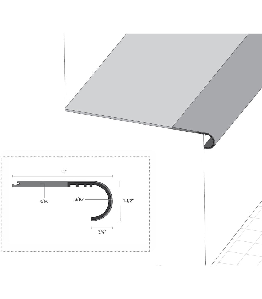 Base Molded Round Nosing