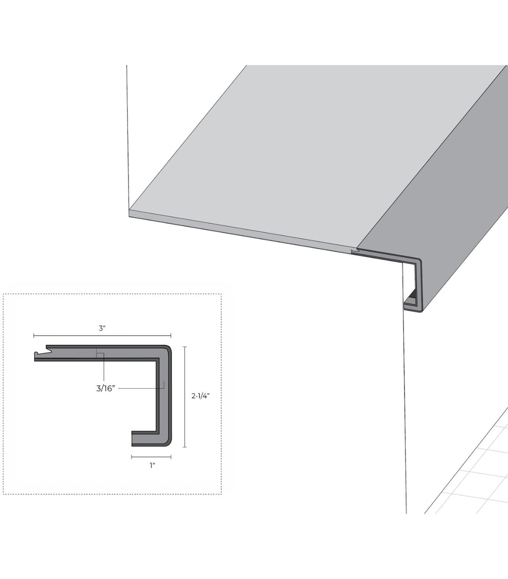 Base Molded Square Nosing