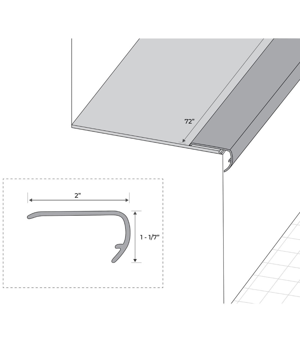 Overlapping Stair Nose